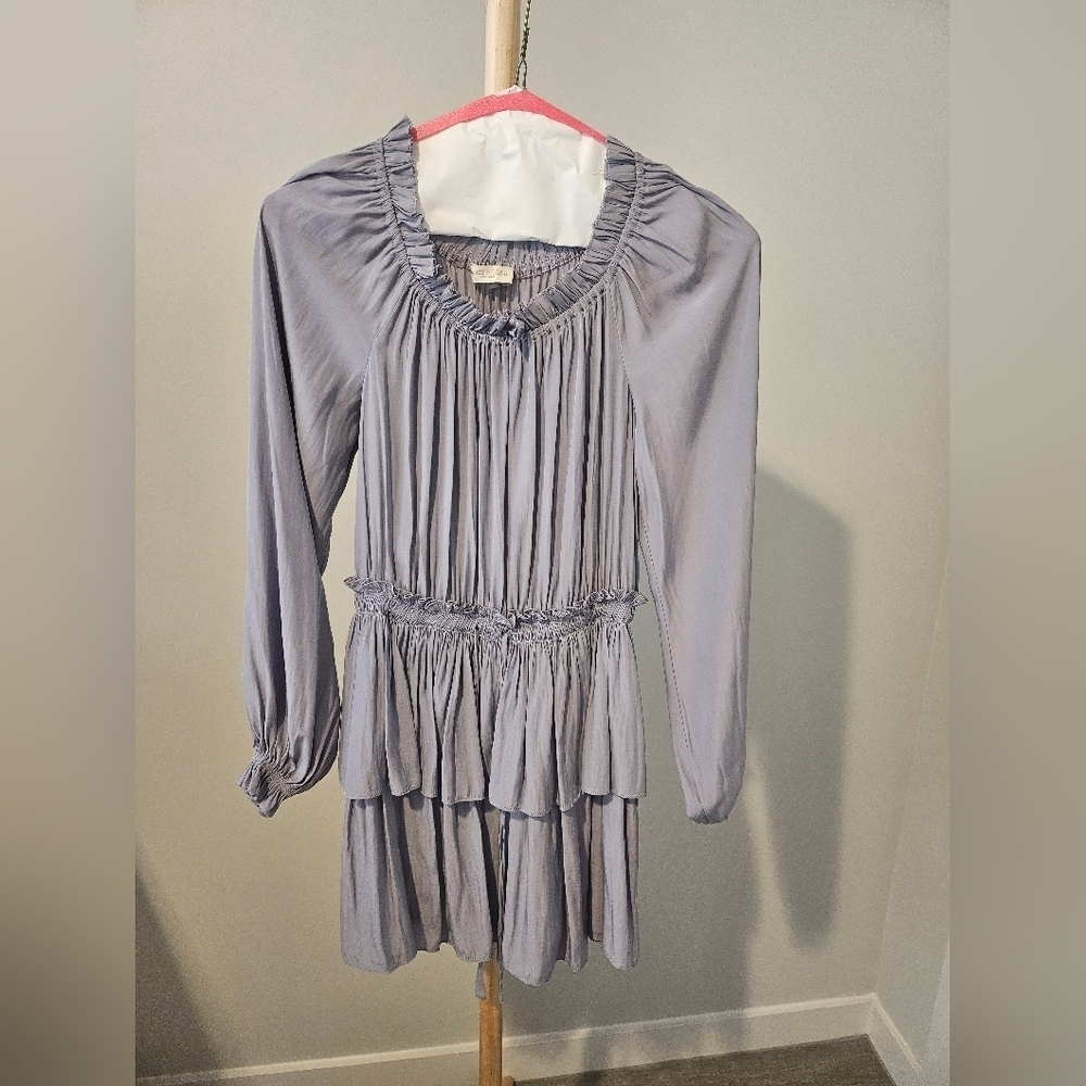 Ramy Brook Charrasse Dress In Lavendar - Picture 4 of 7